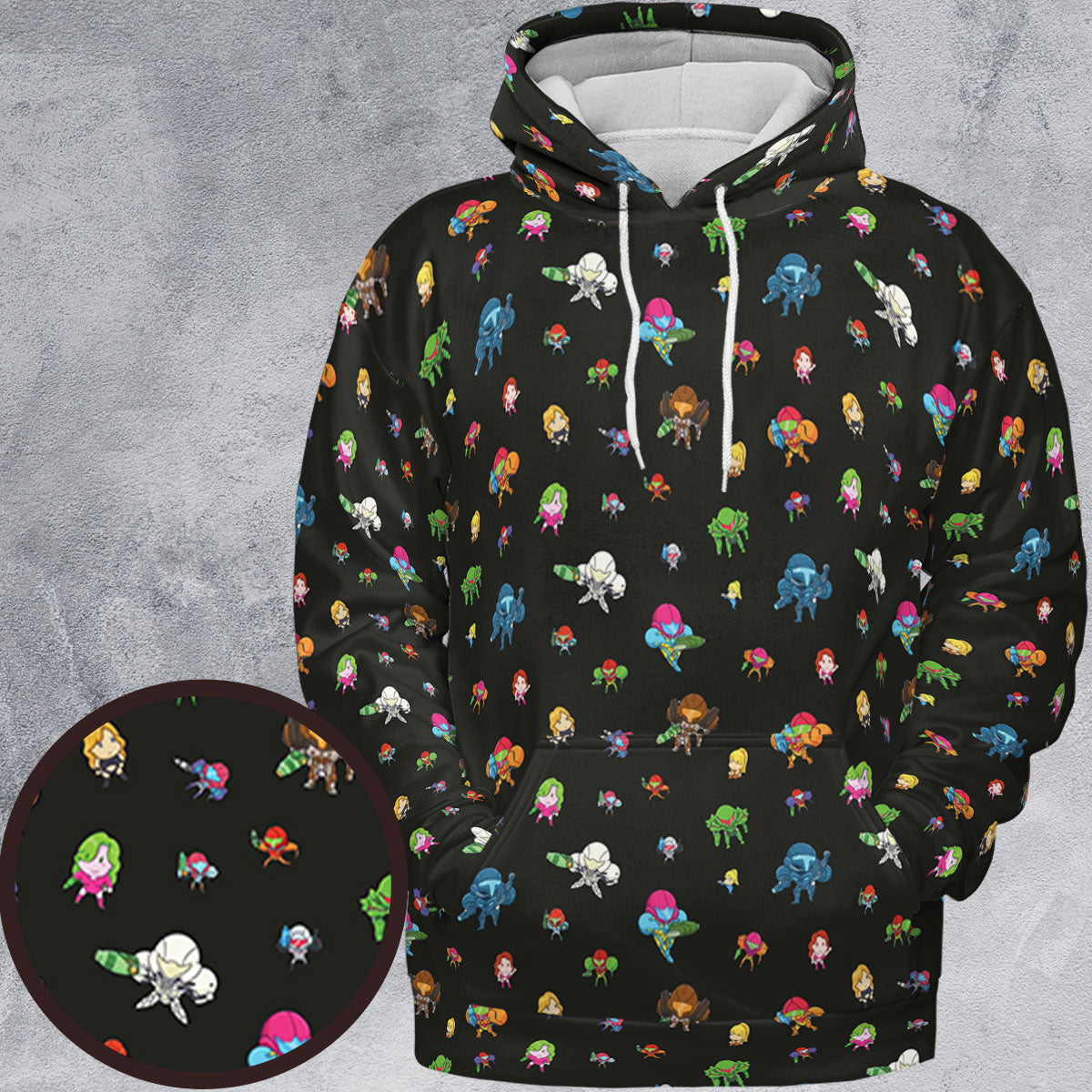 All-over Print Hoodie - U8W1S6YP