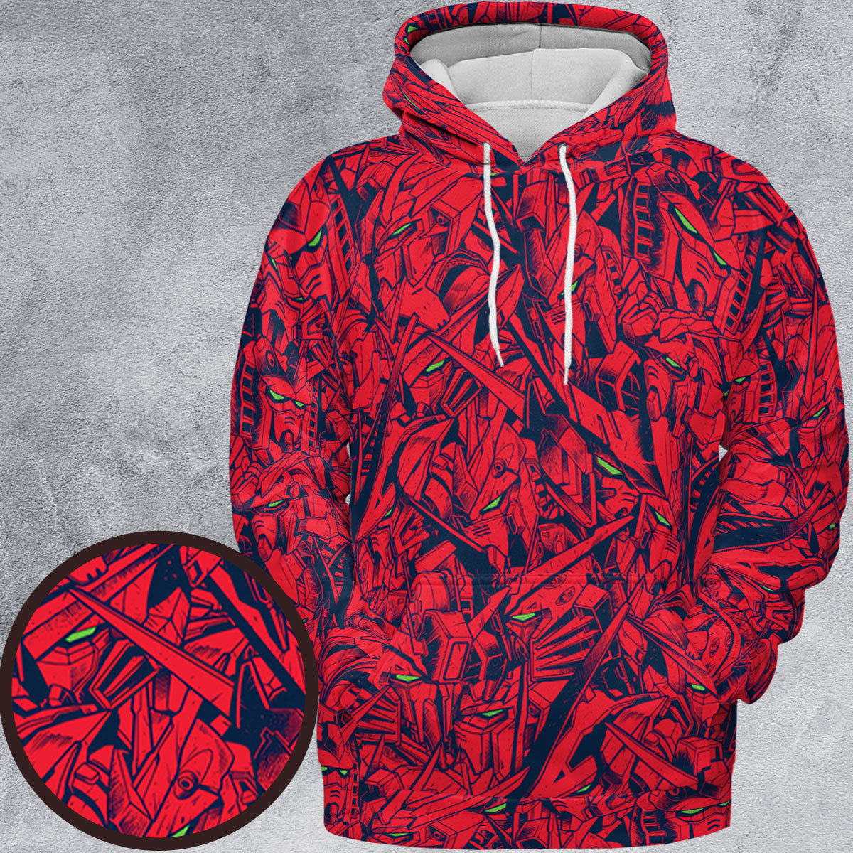All-over Print Hoodie - LF1949UD