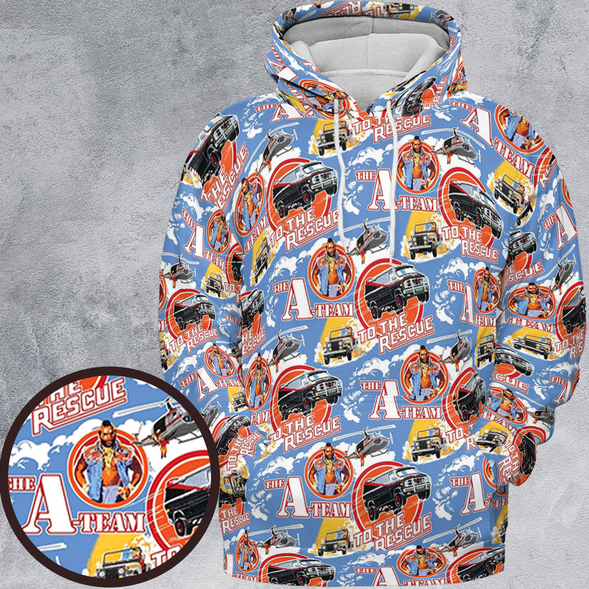 All-over Print Hoodie - XLNZ2R9W