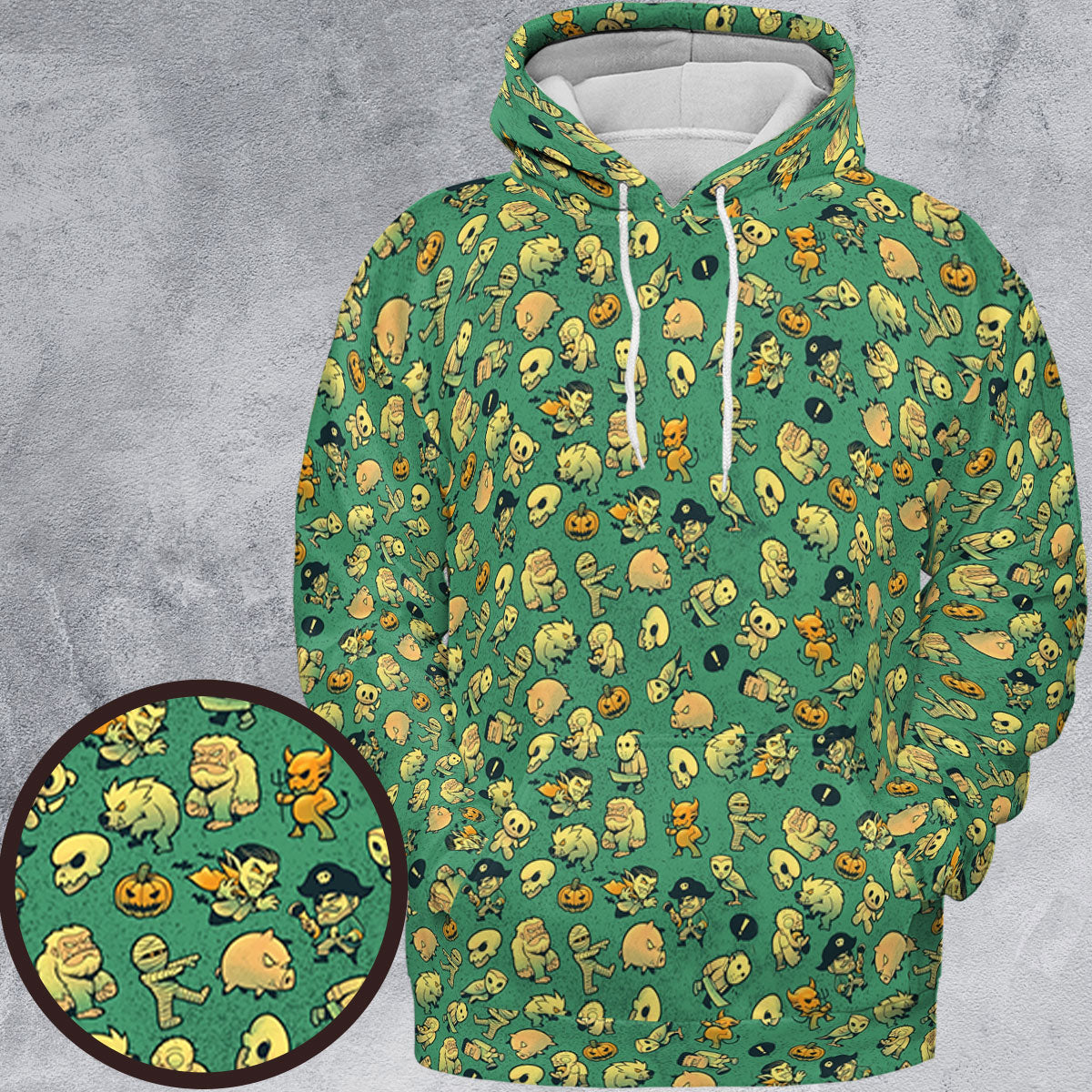 All-over Print Hoodie - DY8ZRYGC