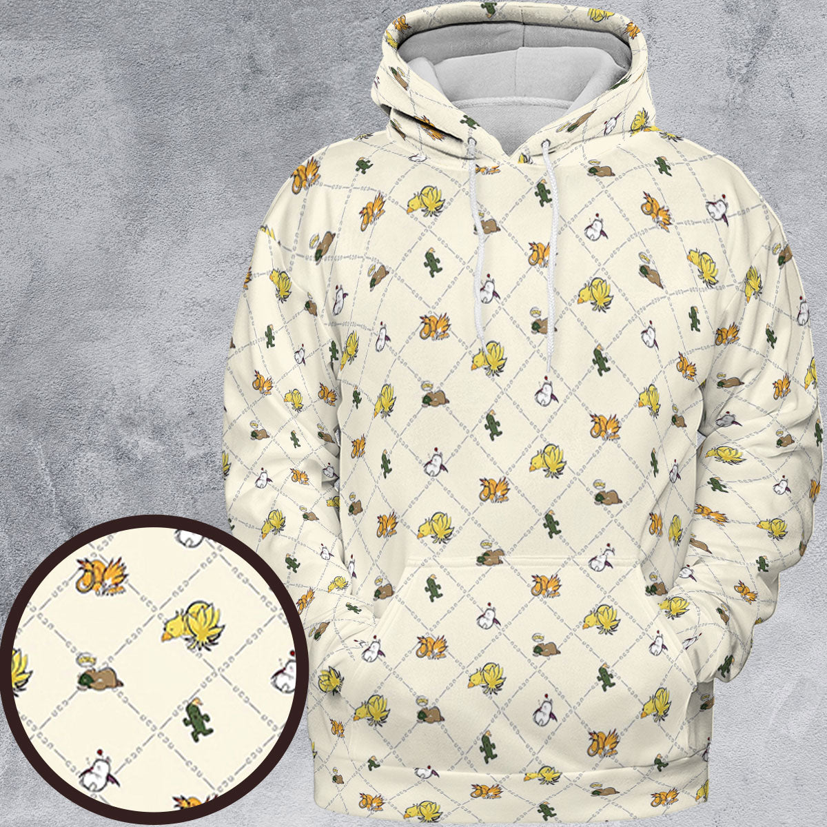 All-over Print Hoodie - MCQV88GG