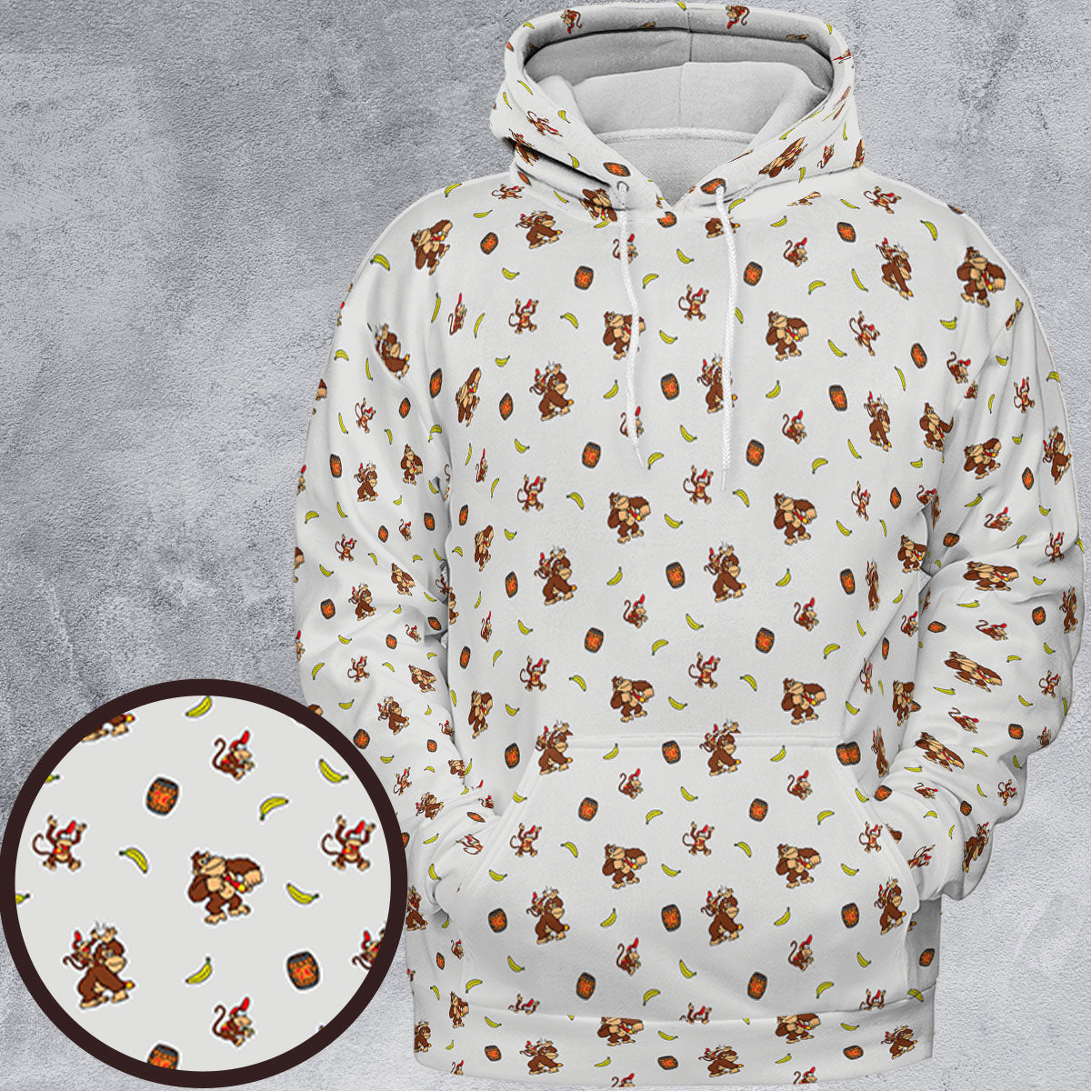 All-over Print Hoodie - K47N3R7K