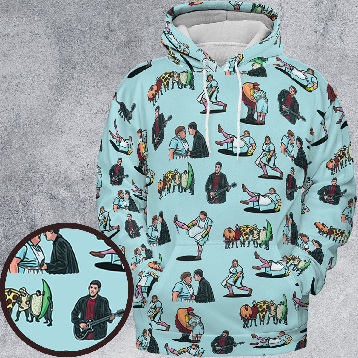 All-over Print Hoodie - KVC4MJRM