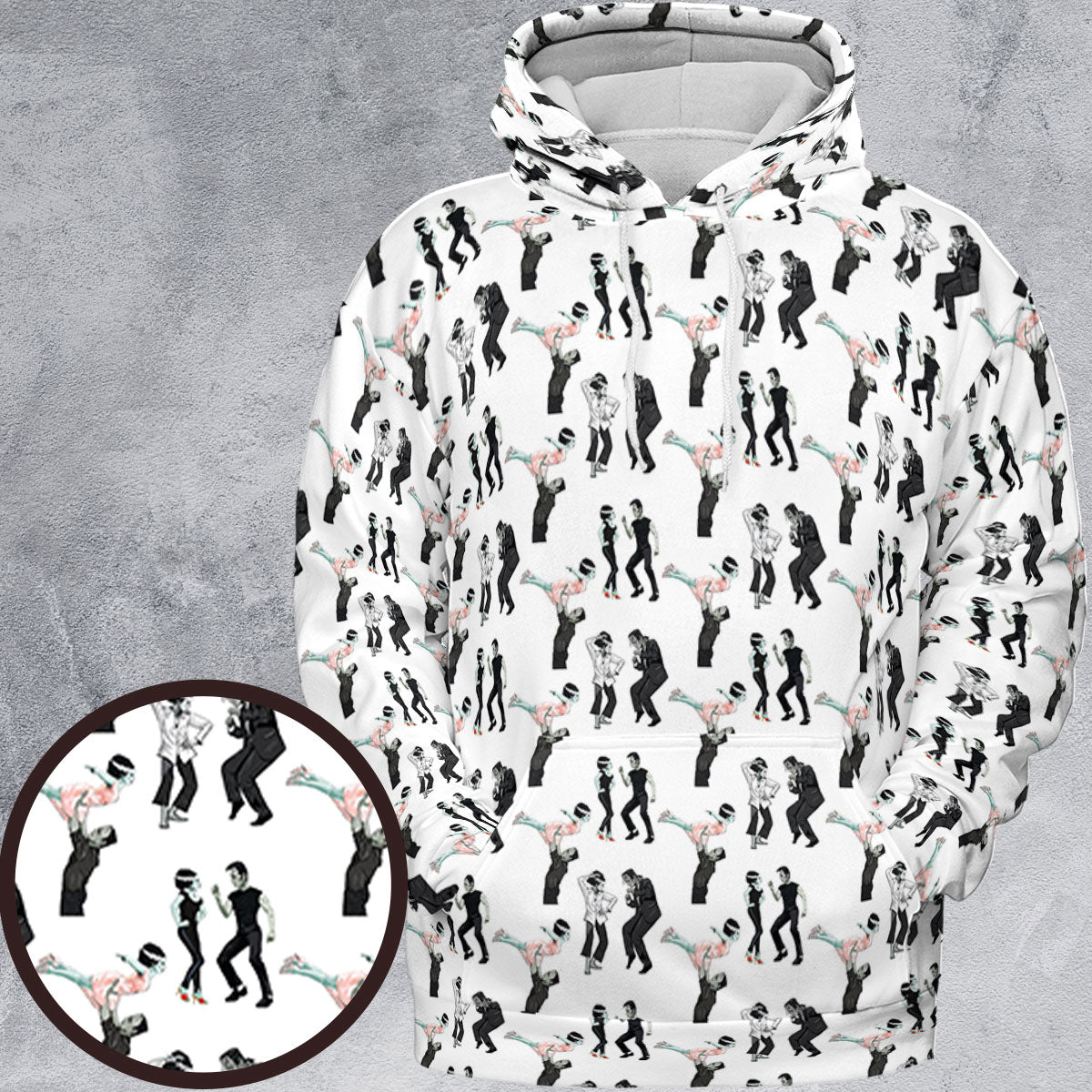 All-over Print Hoodie - C9R7EPGV
