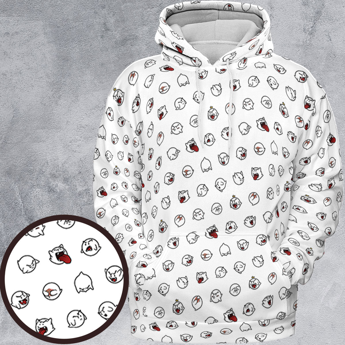 All-over Print Hoodie - W1Q383G8