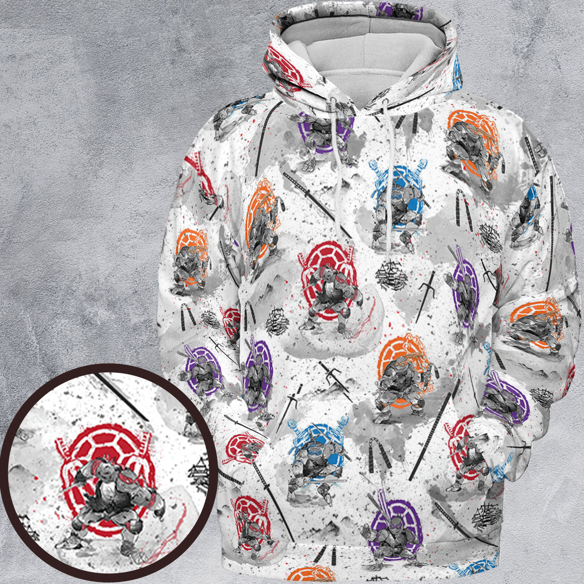 All-over Print Hoodie - 9AXF7EML