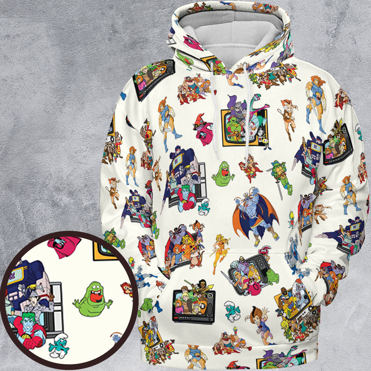All-over Print Hoodie - T3T9A54B