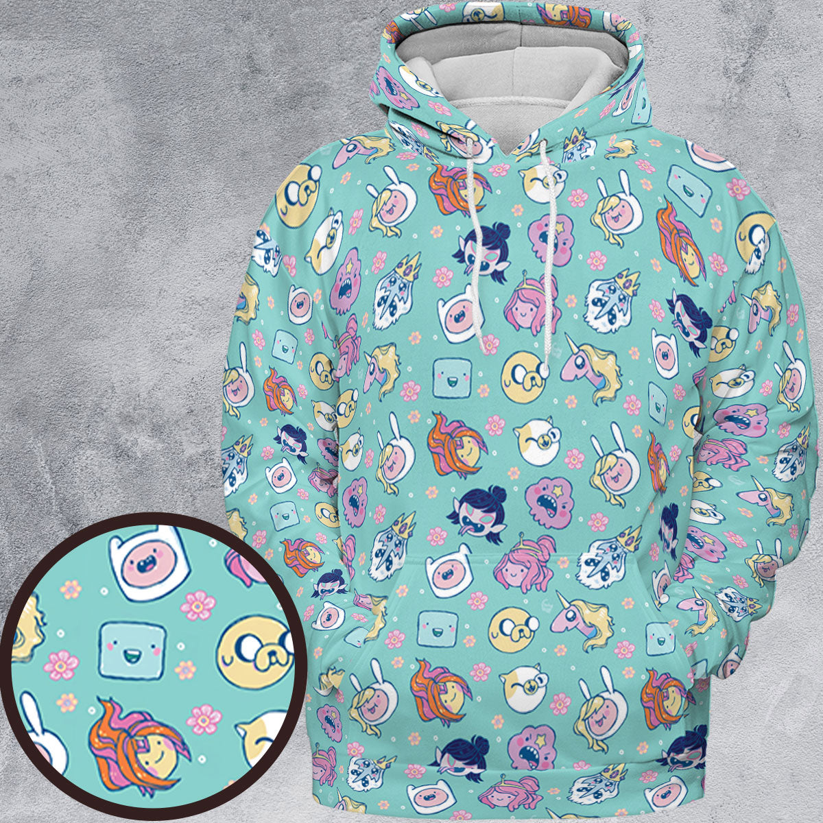All-over Print Hoodie - DSHQSFKC