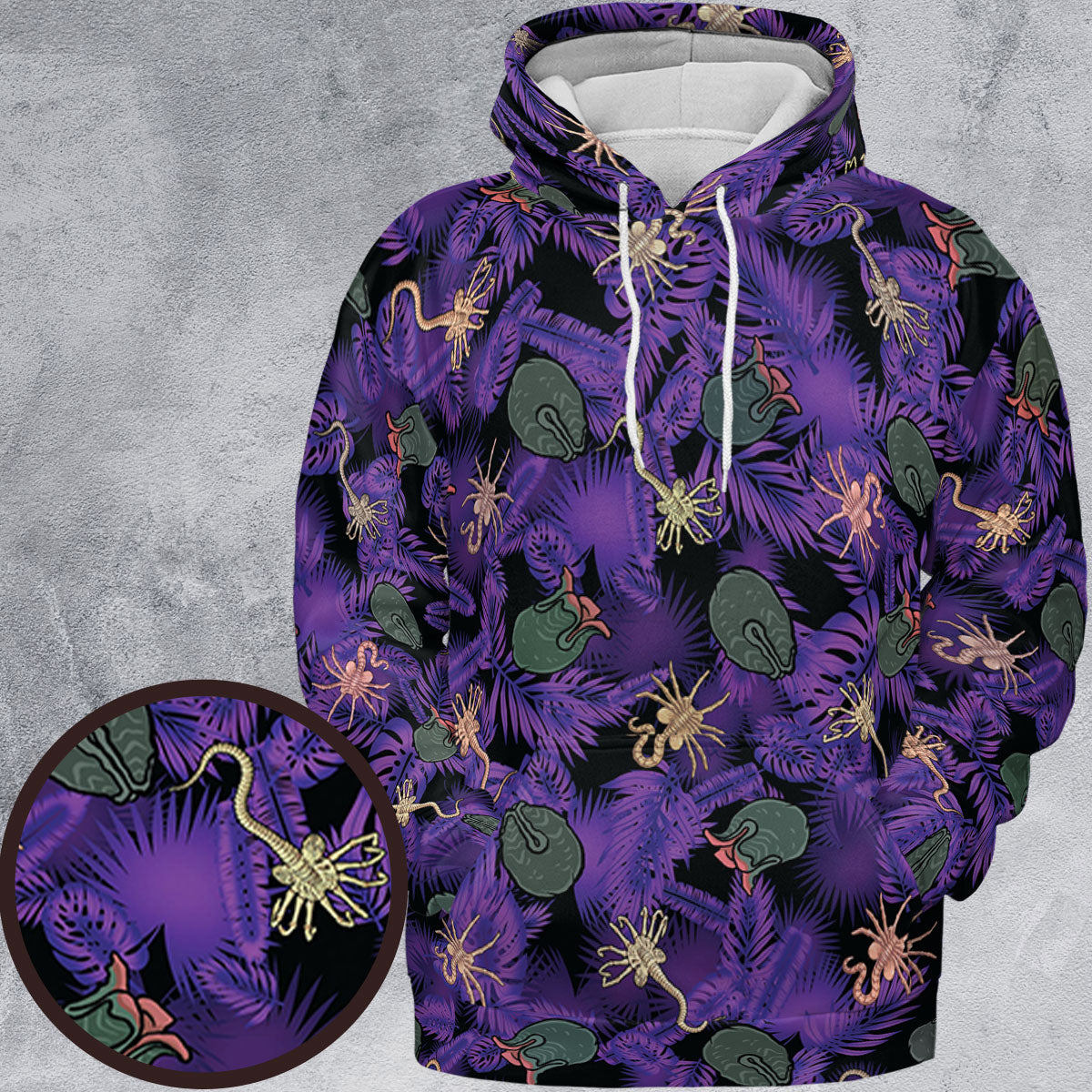 All-over Print Hoodie - 1UT87RGC
