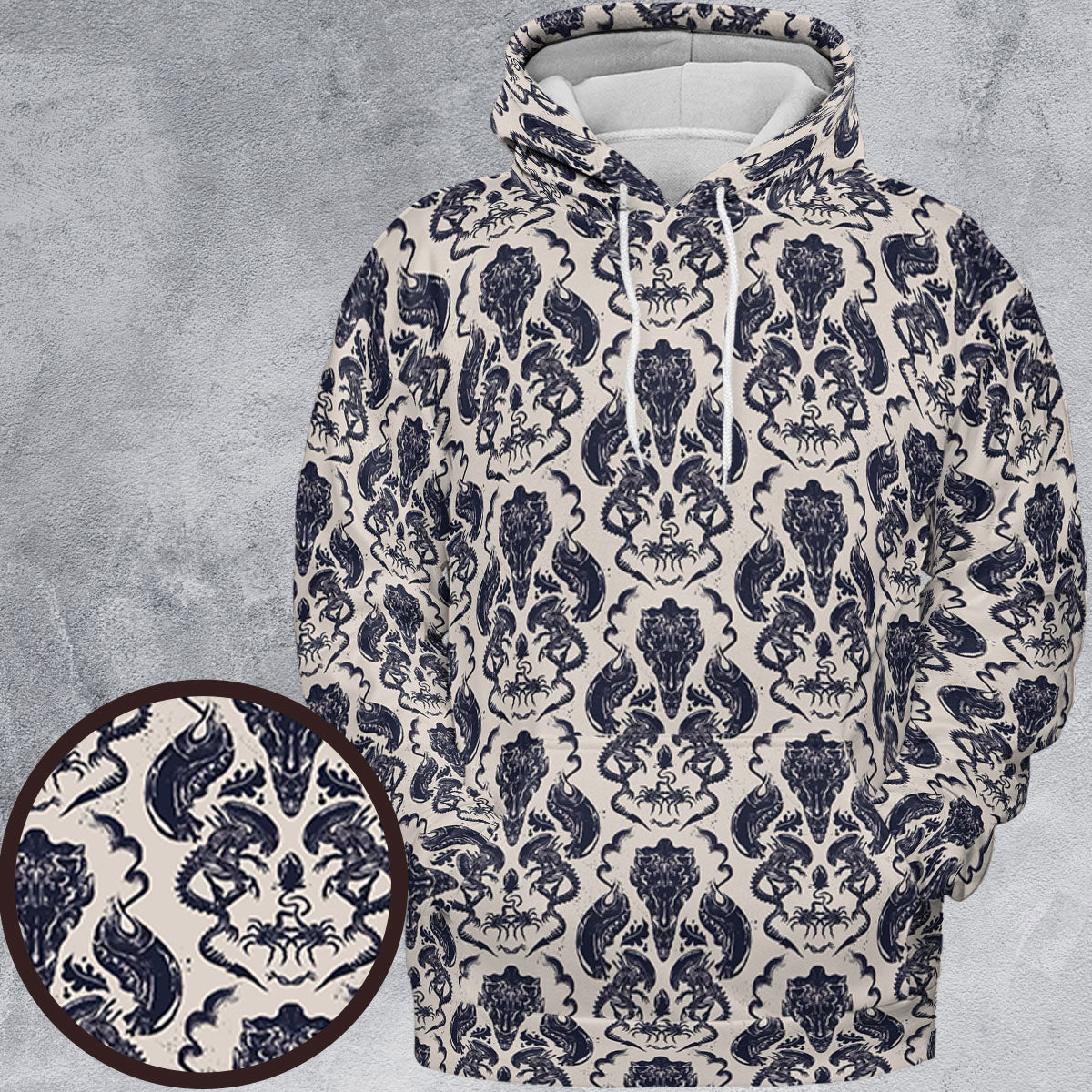 All-over Print Hoodie - M5NBN5LH