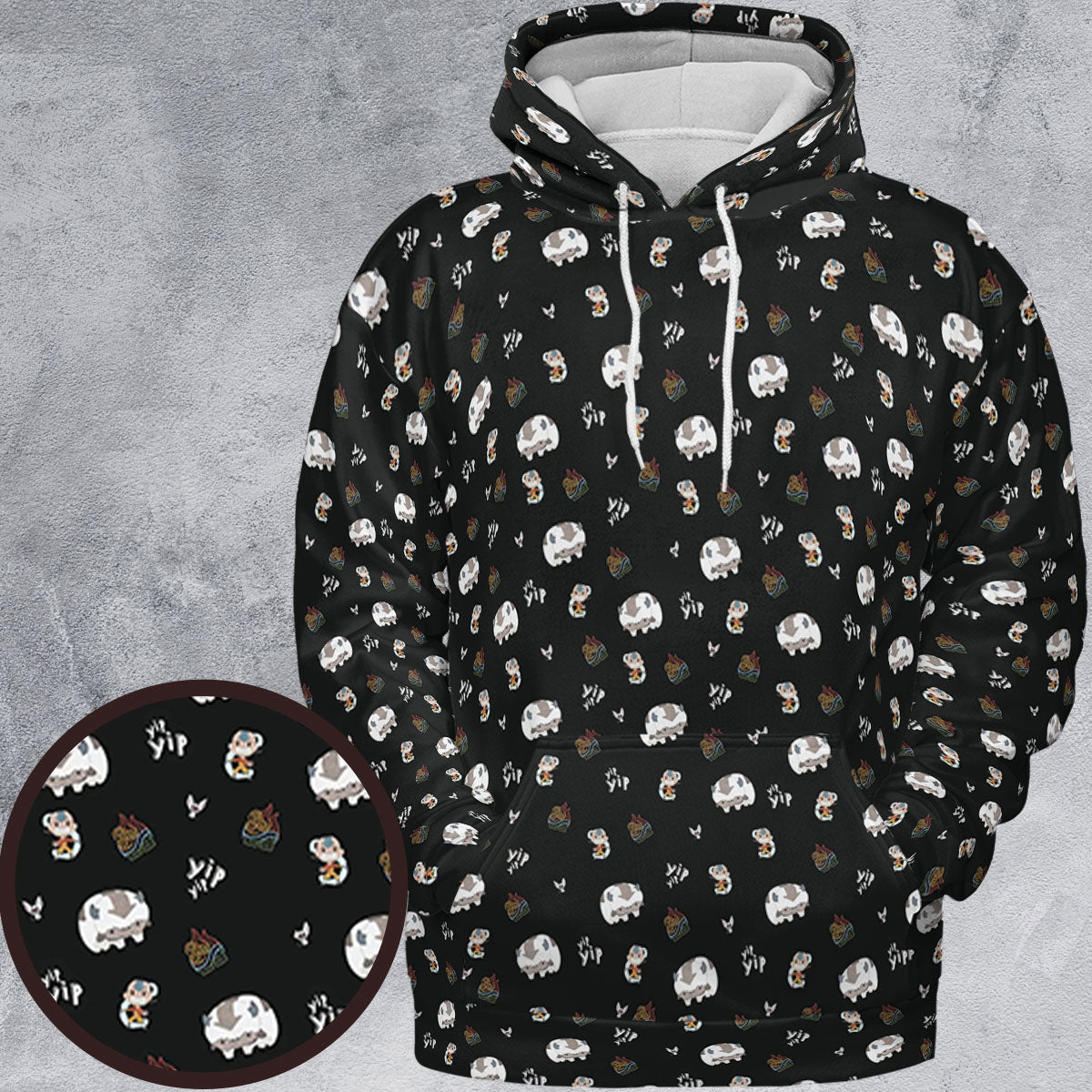 All-over Print Hoodie - TT7ZUL6E