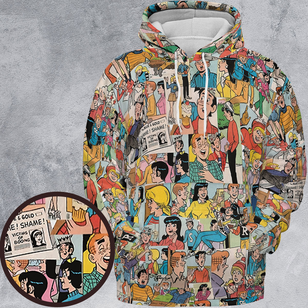 All-over Print Hoodie - 2RC3W51U