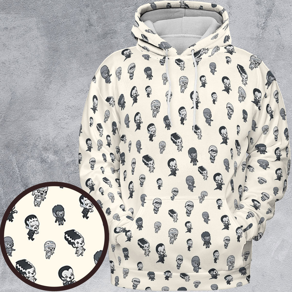 All-over Print Hoodie - HF91ZQ92