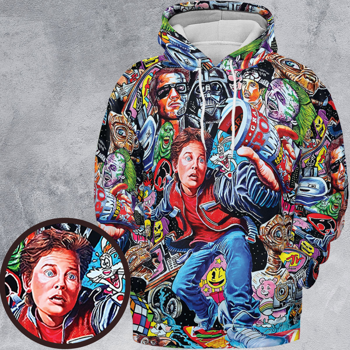 All-over Print Hoodie - H7SBWRM6