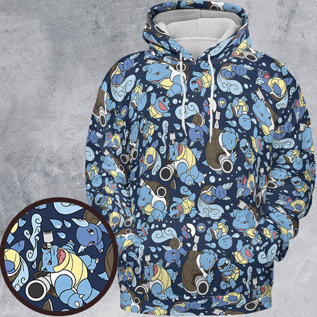 All-over Print Hoodie - TZACVUY2