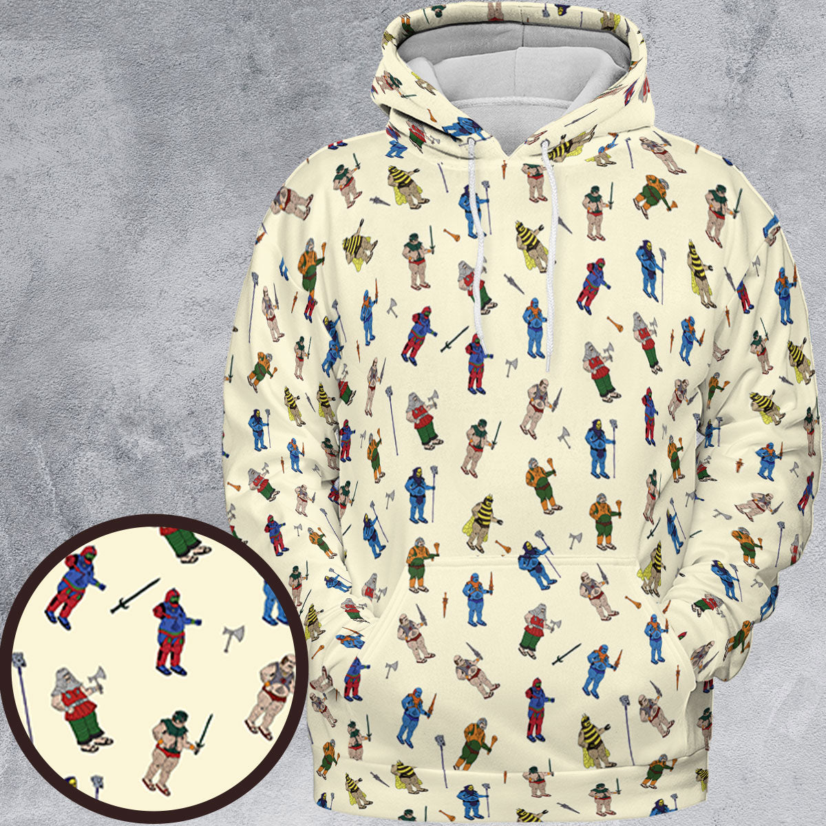 All-over Print Hoodie - 151GNPMP