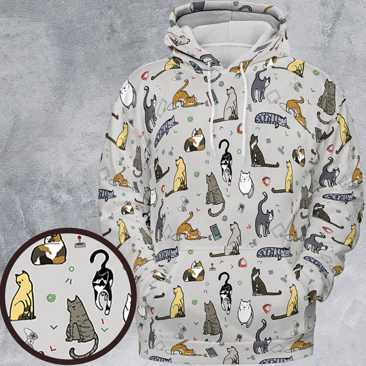All-over Print Hoodie - GPA26Z4C