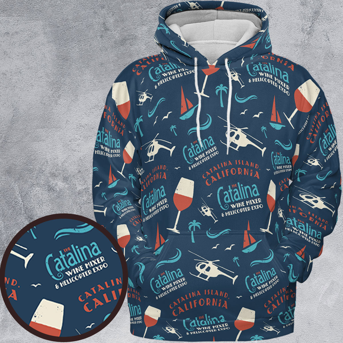 All-over Print Hoodie - YDYE2NSD