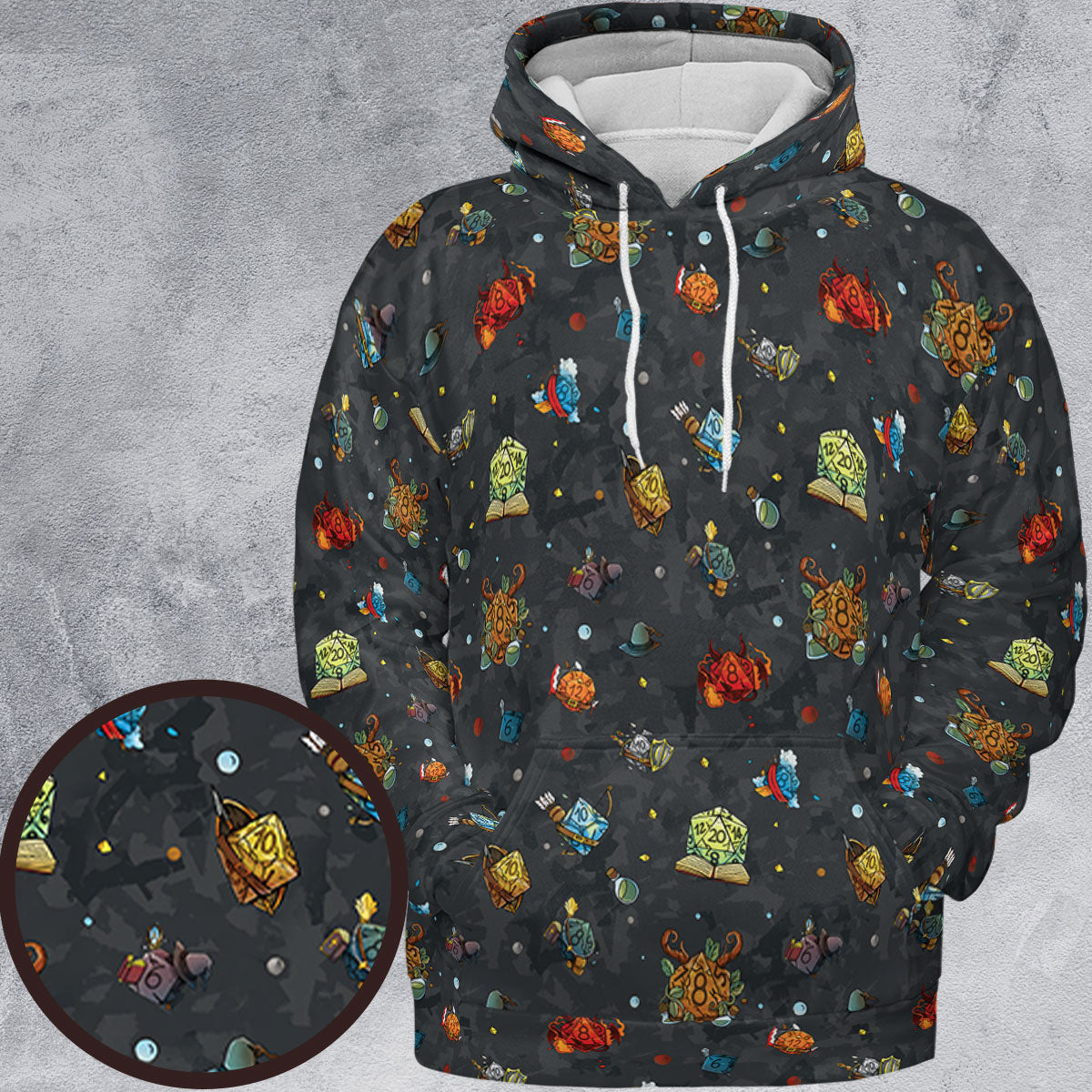 All-over Print Hoodie - PGX2RHSC