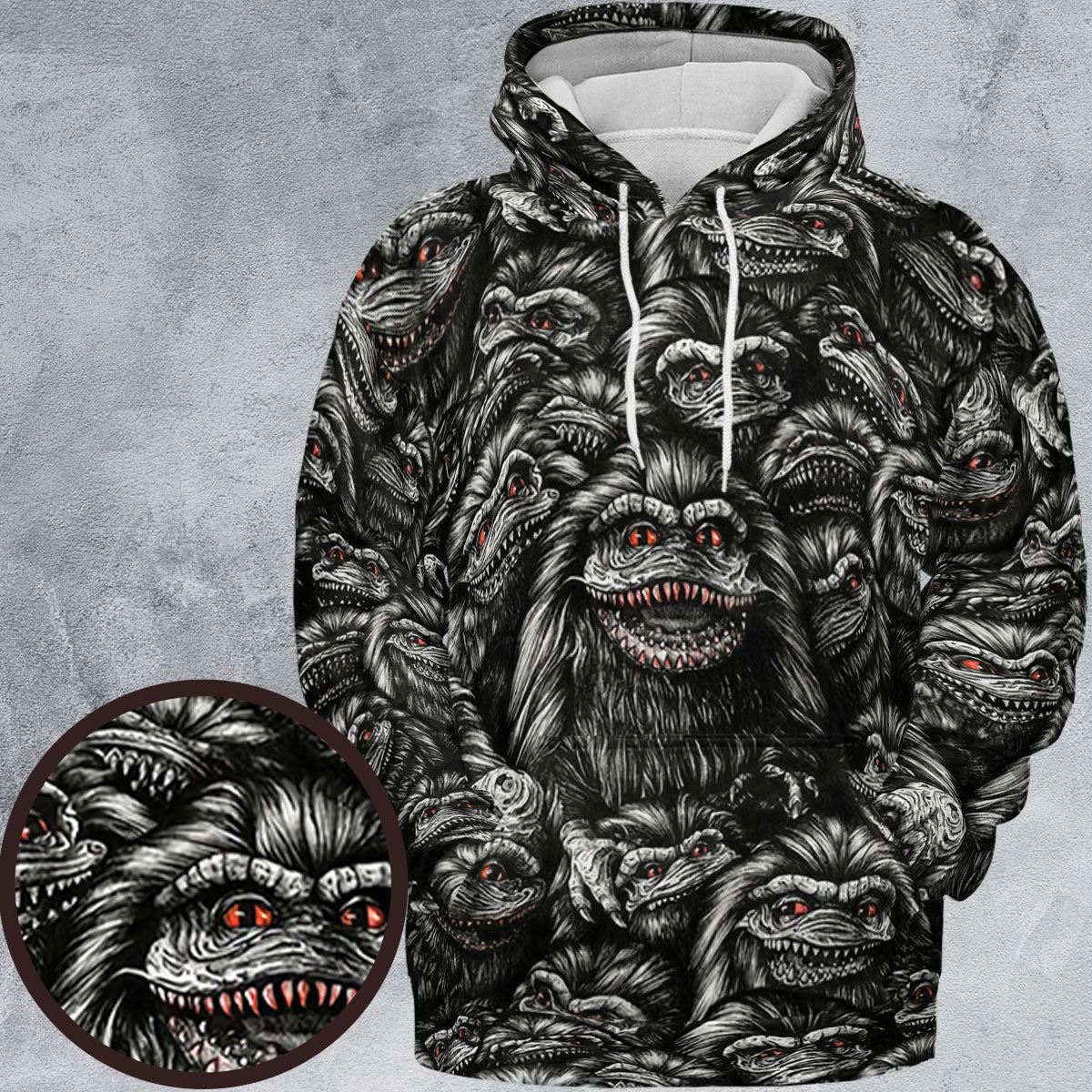 All-over Print Hoodie - NQVLYTPK