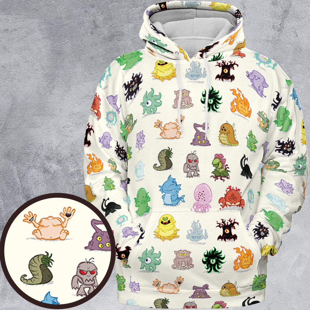 All-over Print Hoodie - CTZFY1GL