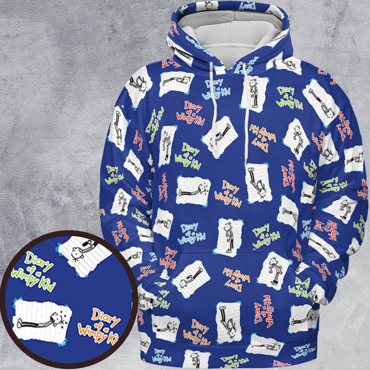 All-over Print Hoodie - EFX5QEBL