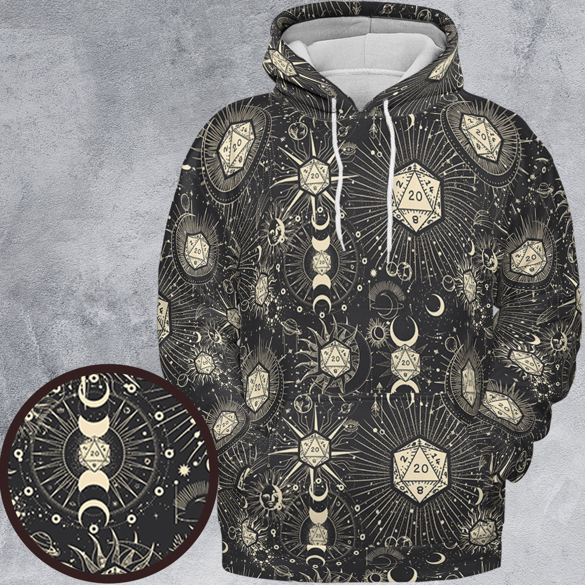 All-over Print Hoodie - HY24S7ST