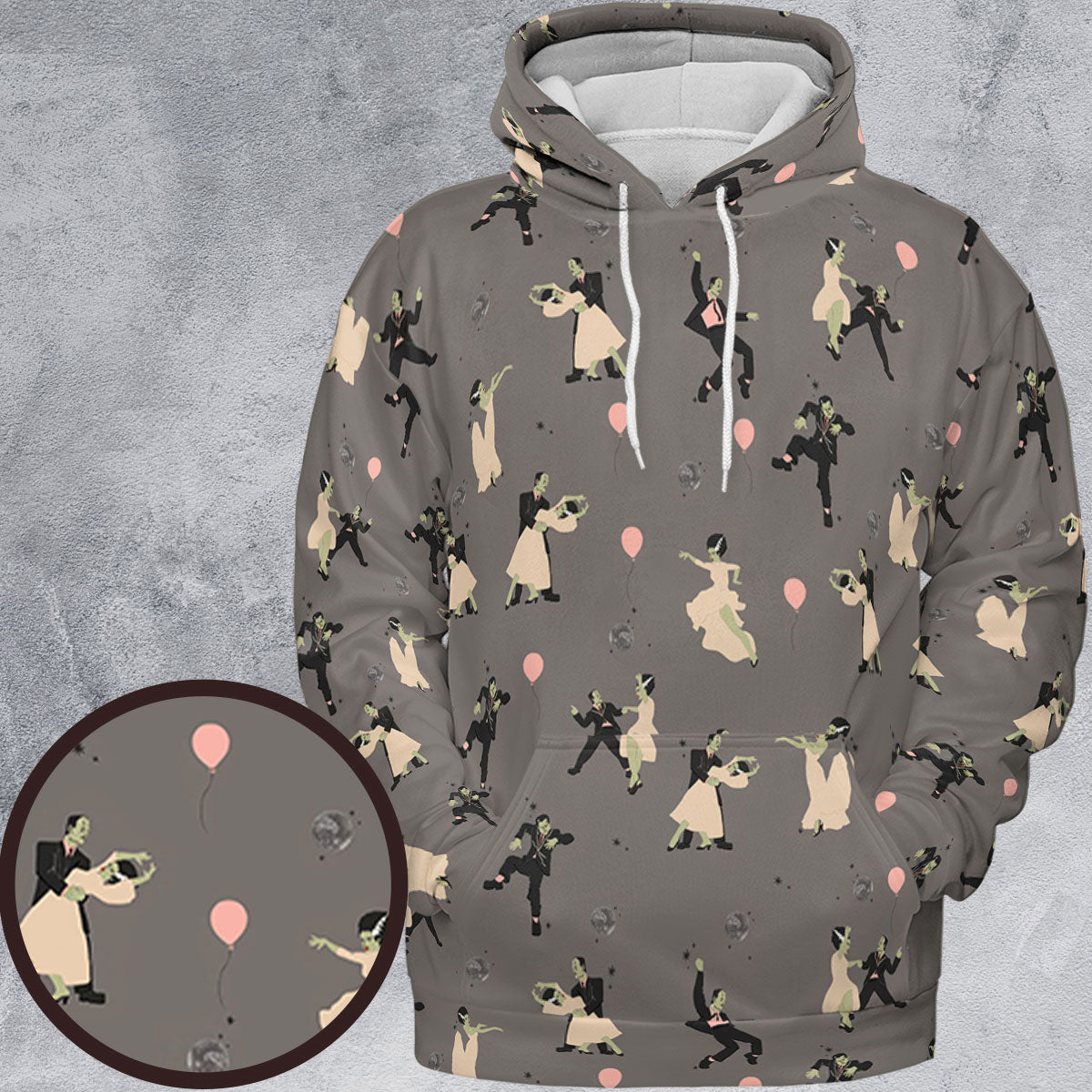 All-over Print Hoodie - FY5GGJGJ