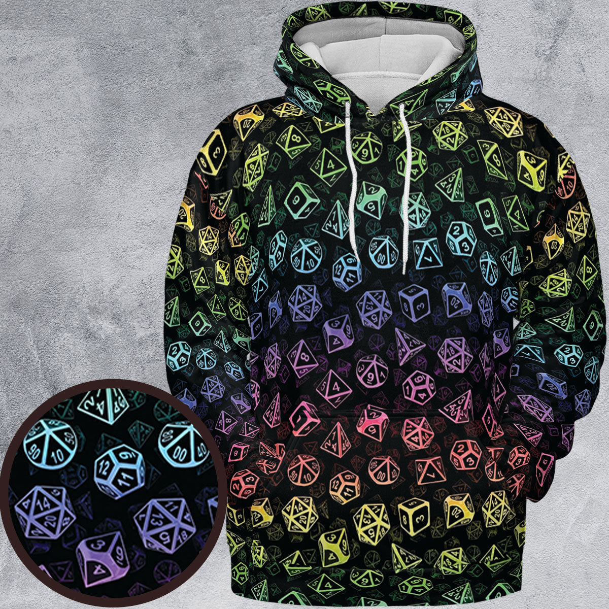 All-over Print Hoodie - LU3XD7H1