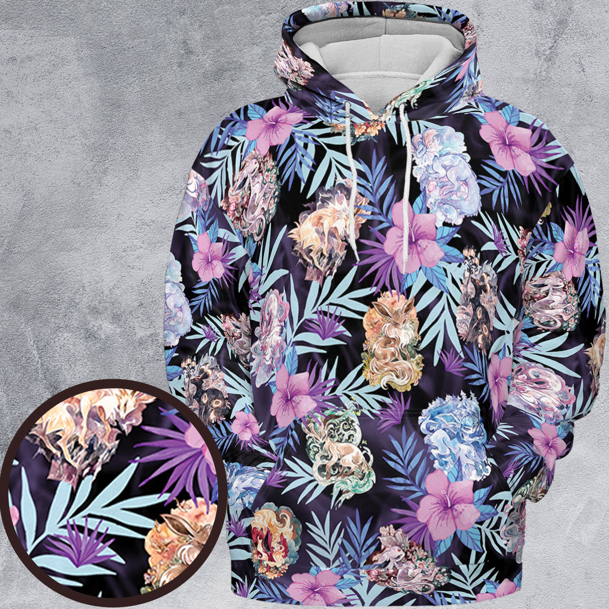 All-over Print Hoodie - NJE7B586