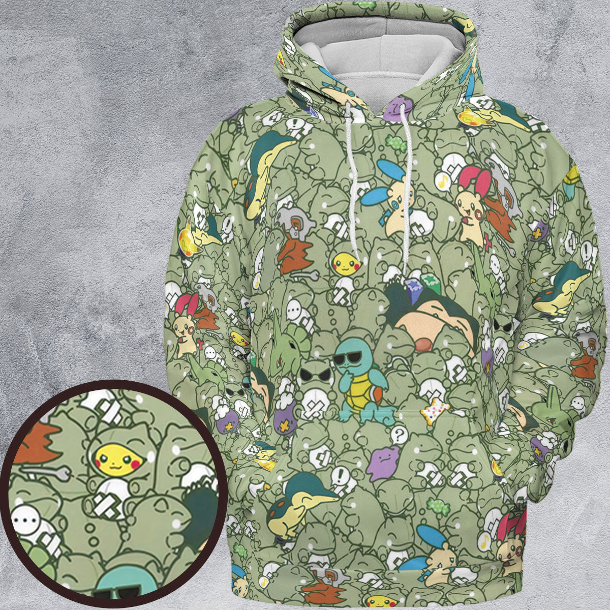 All-over Print Hoodie - AEMTJ2C1