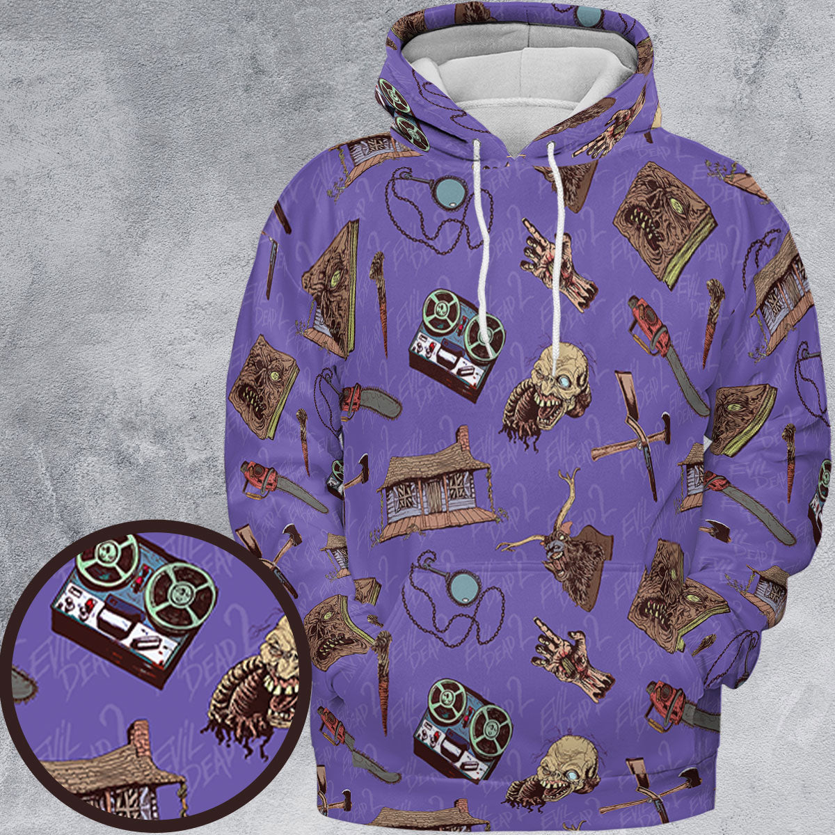 All-over Print Hoodie - 5AK6BQYU