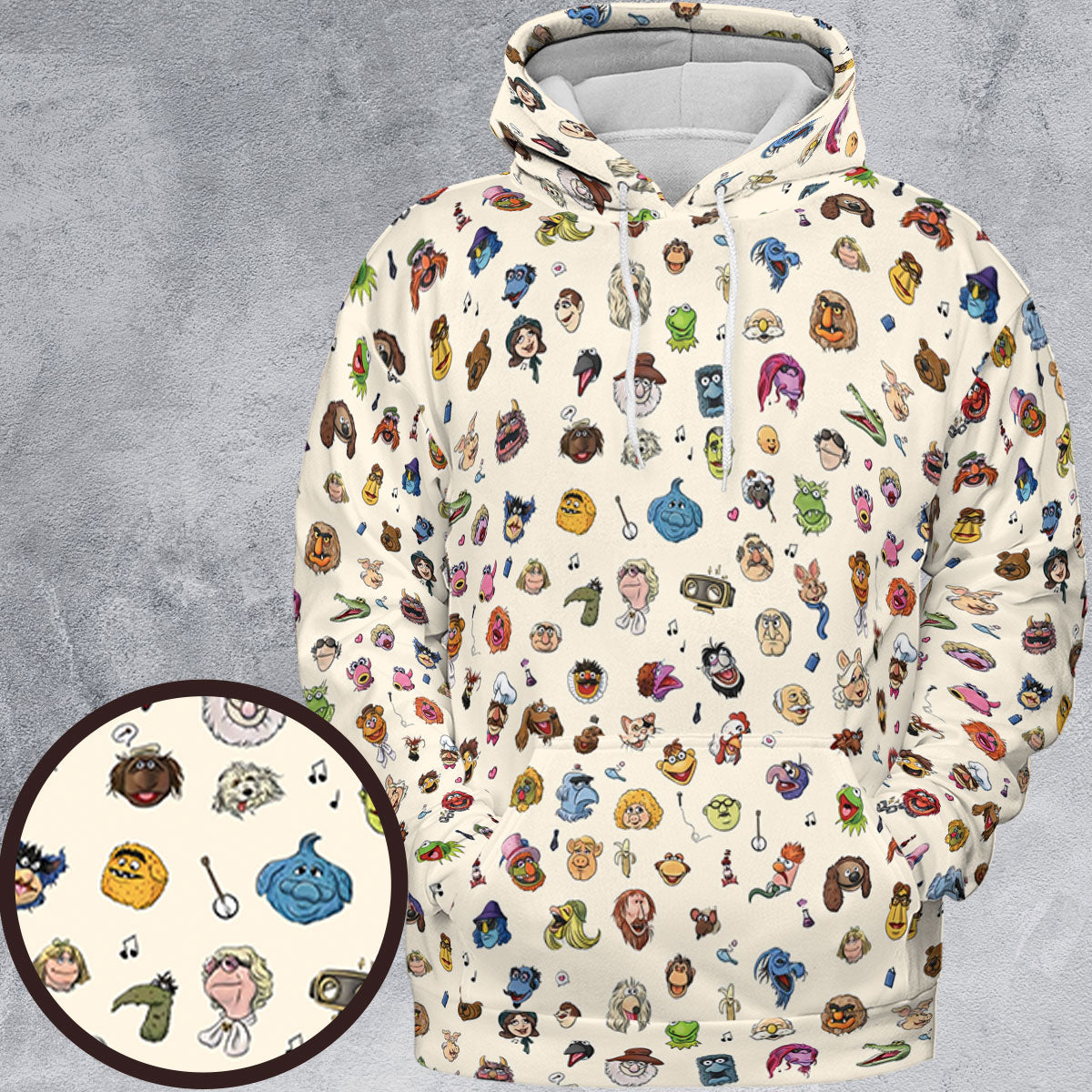 All-over Print Hoodie - 482RB6PV