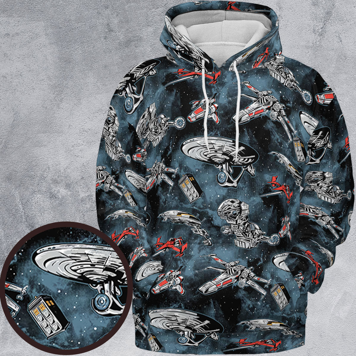 All-over Print Hoodie - E3SV9XUF