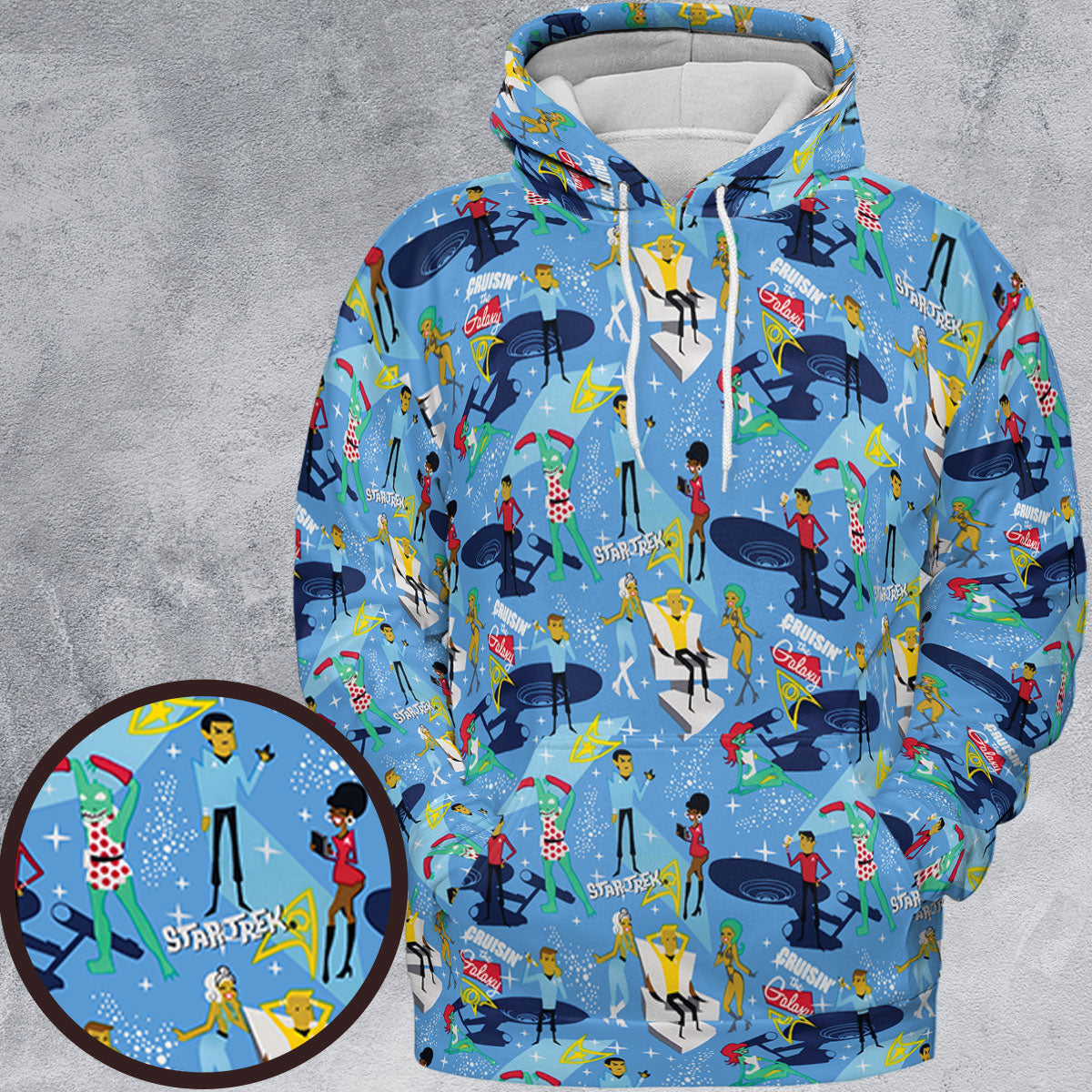 All-over Print Hoodie - NPLMSUHM