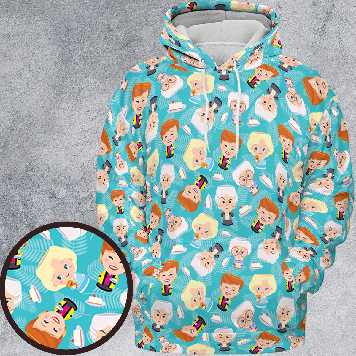 All-over Print Hoodie - JXYZS9YY