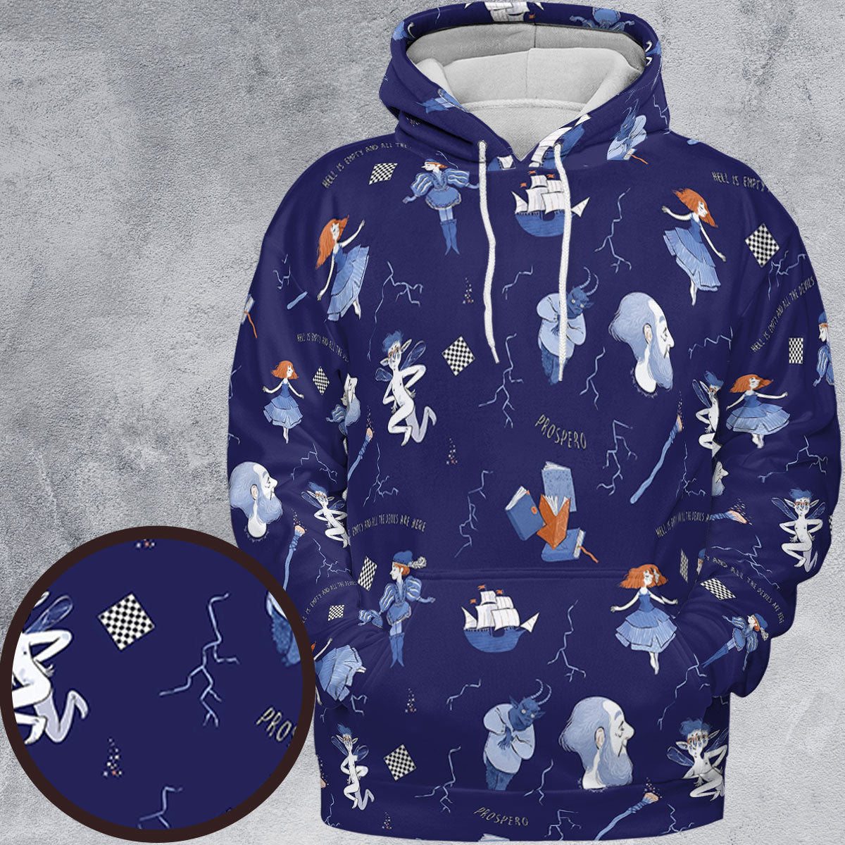 All-over Print Hoodie - 3N41HPNV