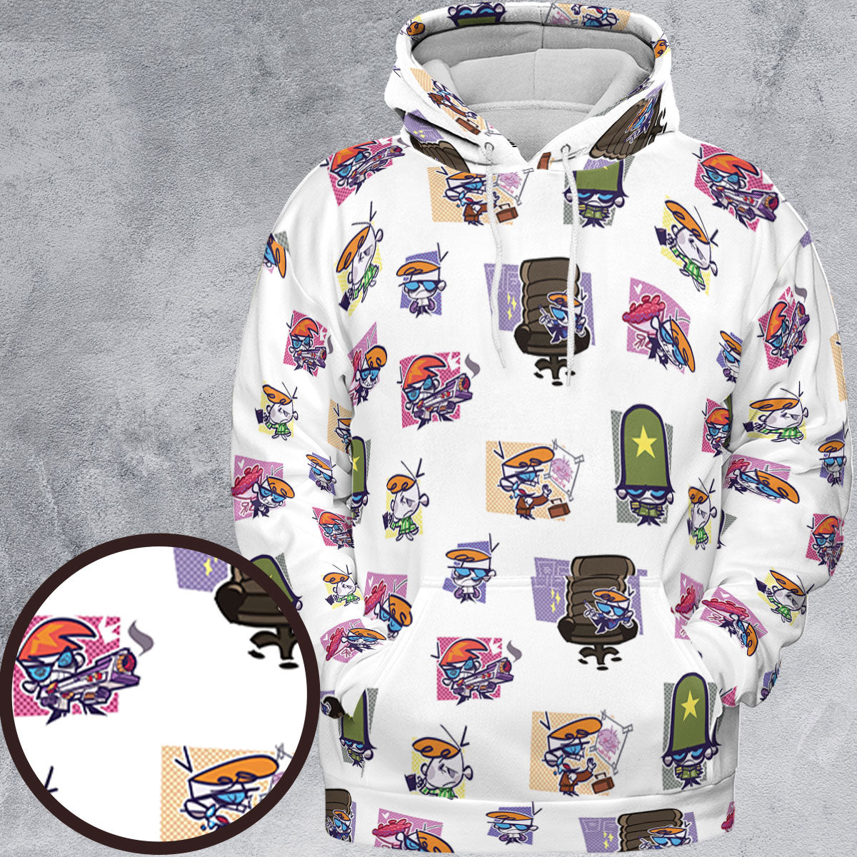 All-over Print Hoodie - QD1FKE6Y