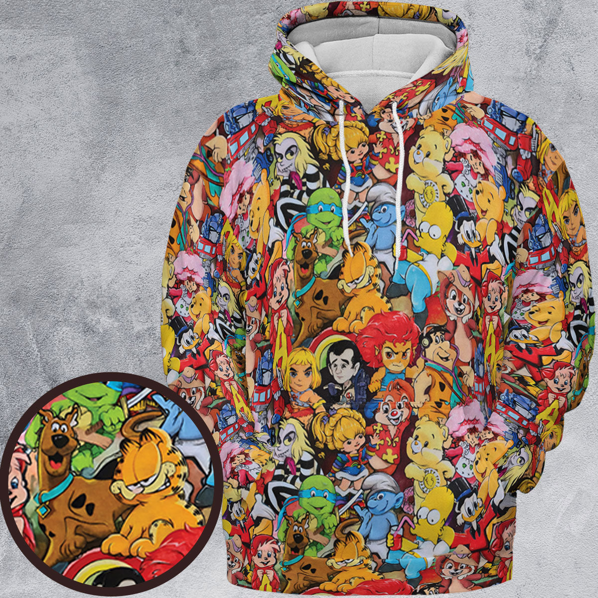 All-over Print Hoodie - A9SVU2XK