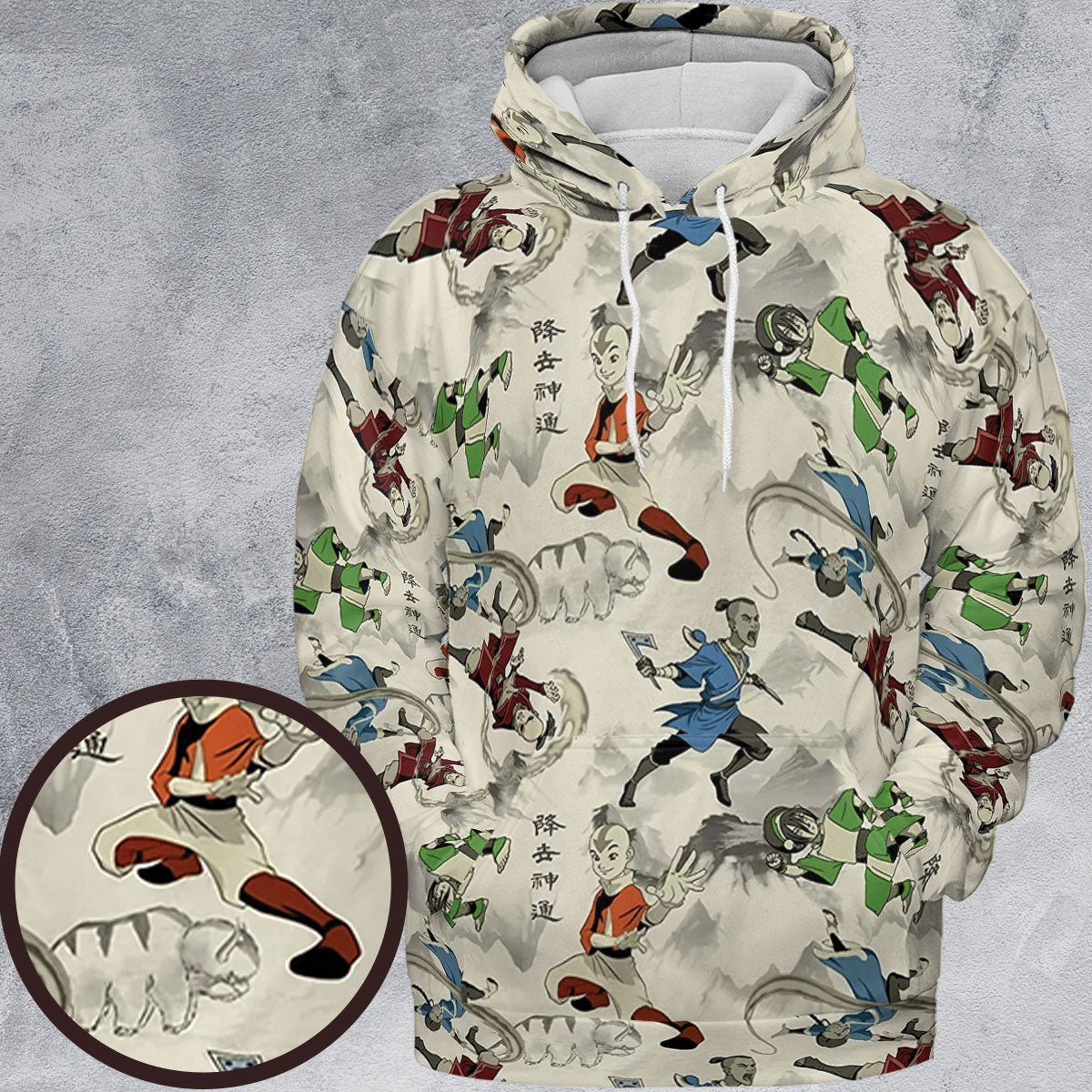 All-over Print Hoodie - HCM61541