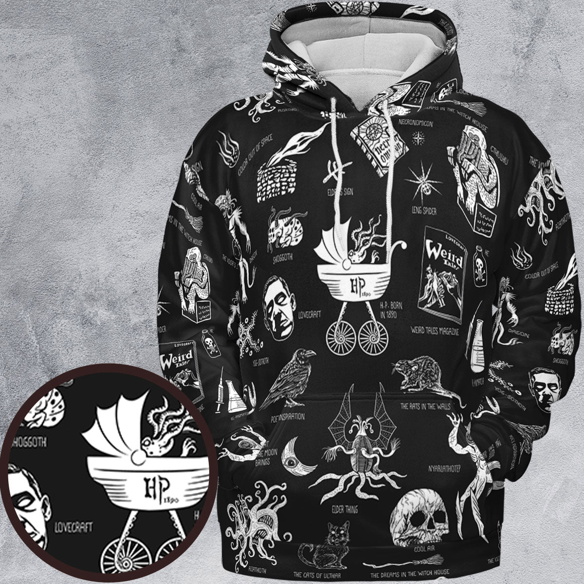 All-over Print Hoodie - 2L64JN8V