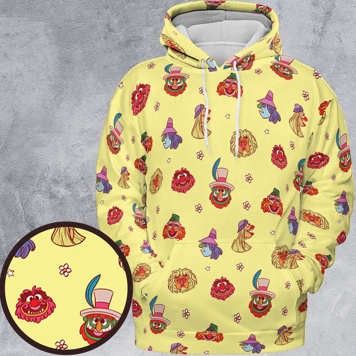 All-over Print Hoodie - RLQBXWMB