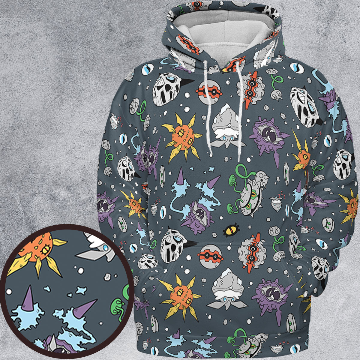 All-over Print Hoodie - VVVL5M6D
