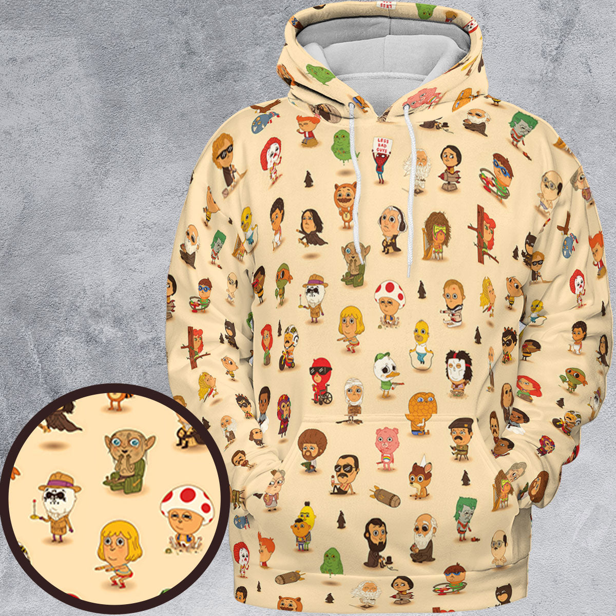 All-over Print Hoodie - 5J5HNN7U