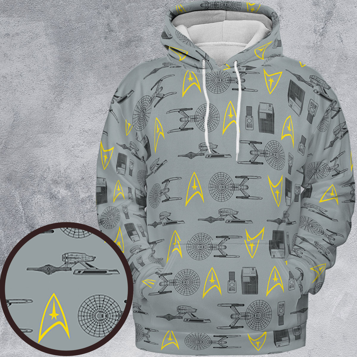 All-over Print Hoodie - PS4TS94V