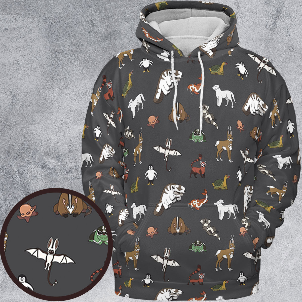 All-over Print Hoodie - SLP67DU3