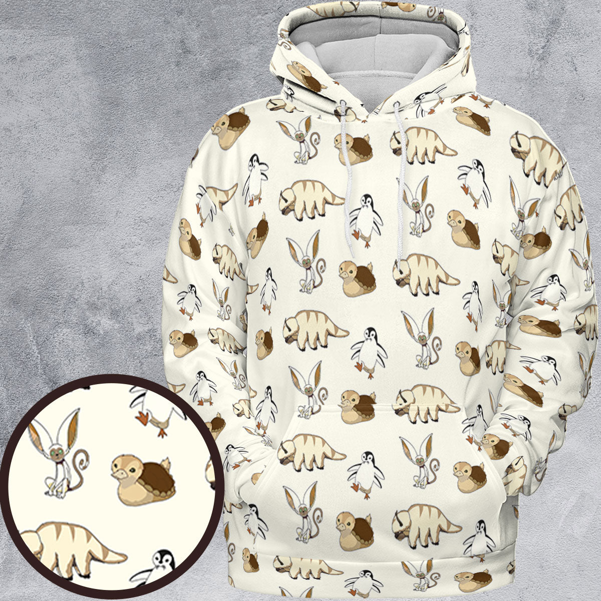 All-over Print Hoodie - C3FG9Z54