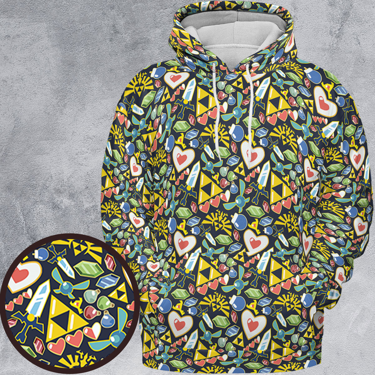 All-over Print Hoodie - S4FM23B5