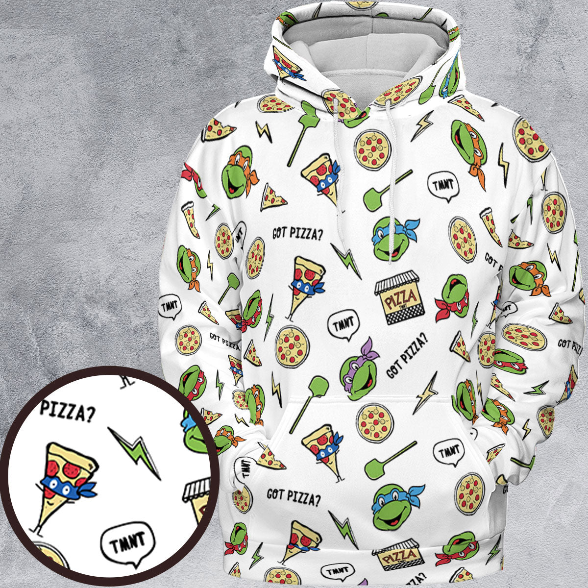 All-over Print Hoodie - PQ3Y9MRA