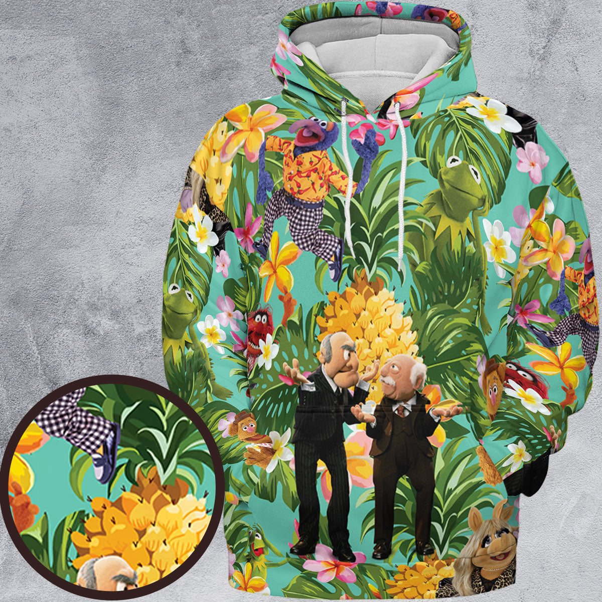 All-over Print Hoodie - UJG7MHRC